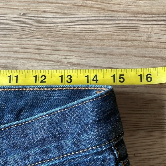 Abercrombie & Fitch Skinny jeans Dark wash Hidden button fly Mid rise Women’s 28 - Picture 11 of 15